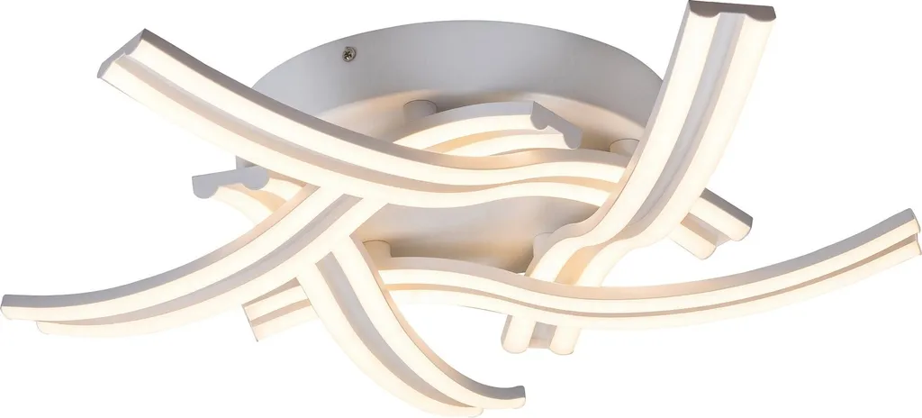 Plafonnier LED 60W Tulio Rabalux 5890 blanc pour salle de bain design