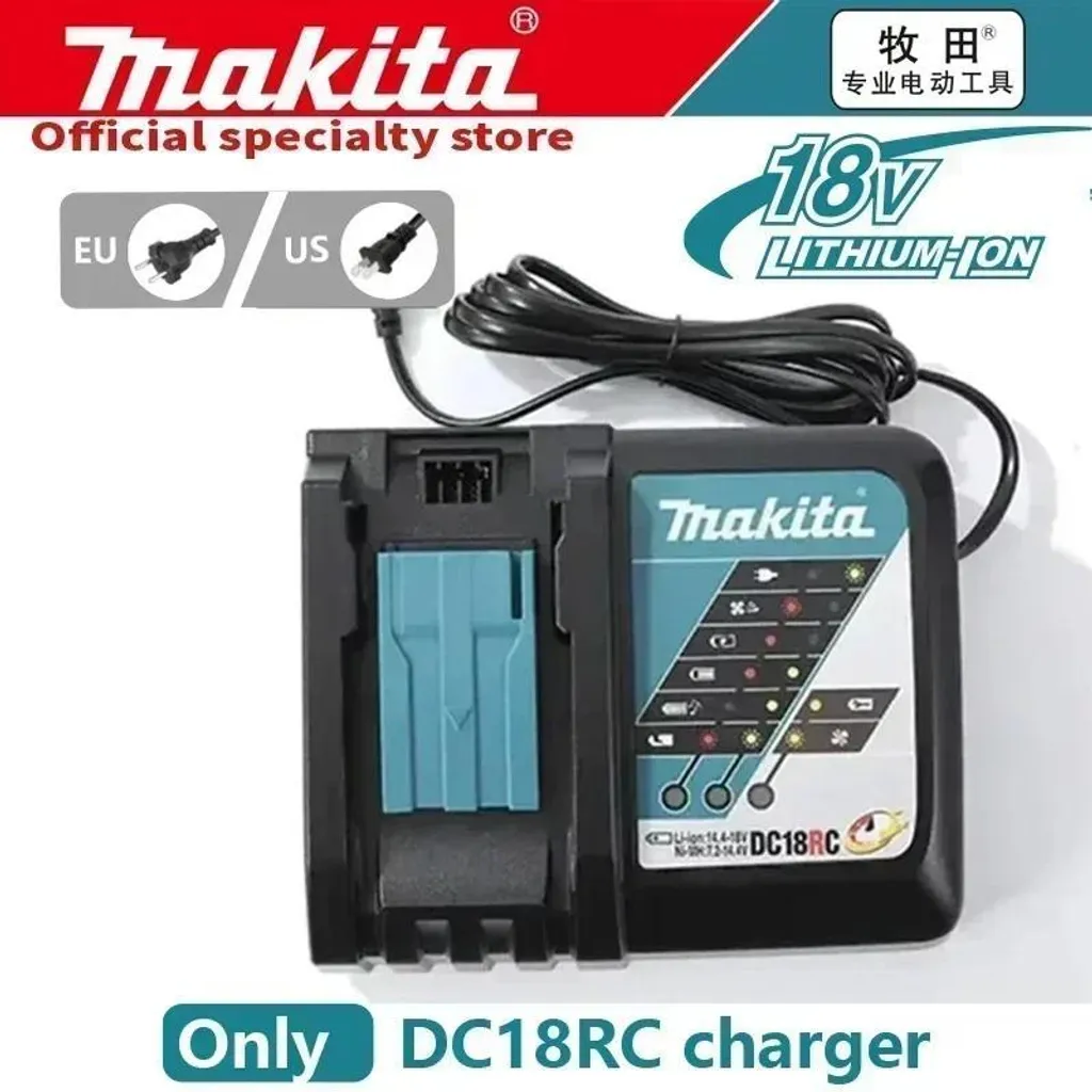 Chargeur de batterie 18V rapide pour outillage sans fil - Modèle 3A