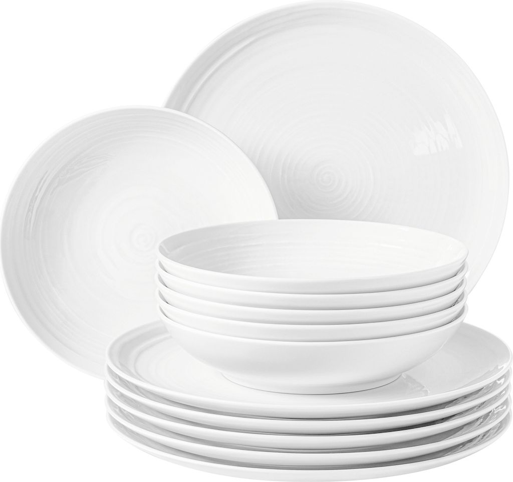 Seltmann Weiden Terra weiß Esstischset 12-teilig Produktbild 