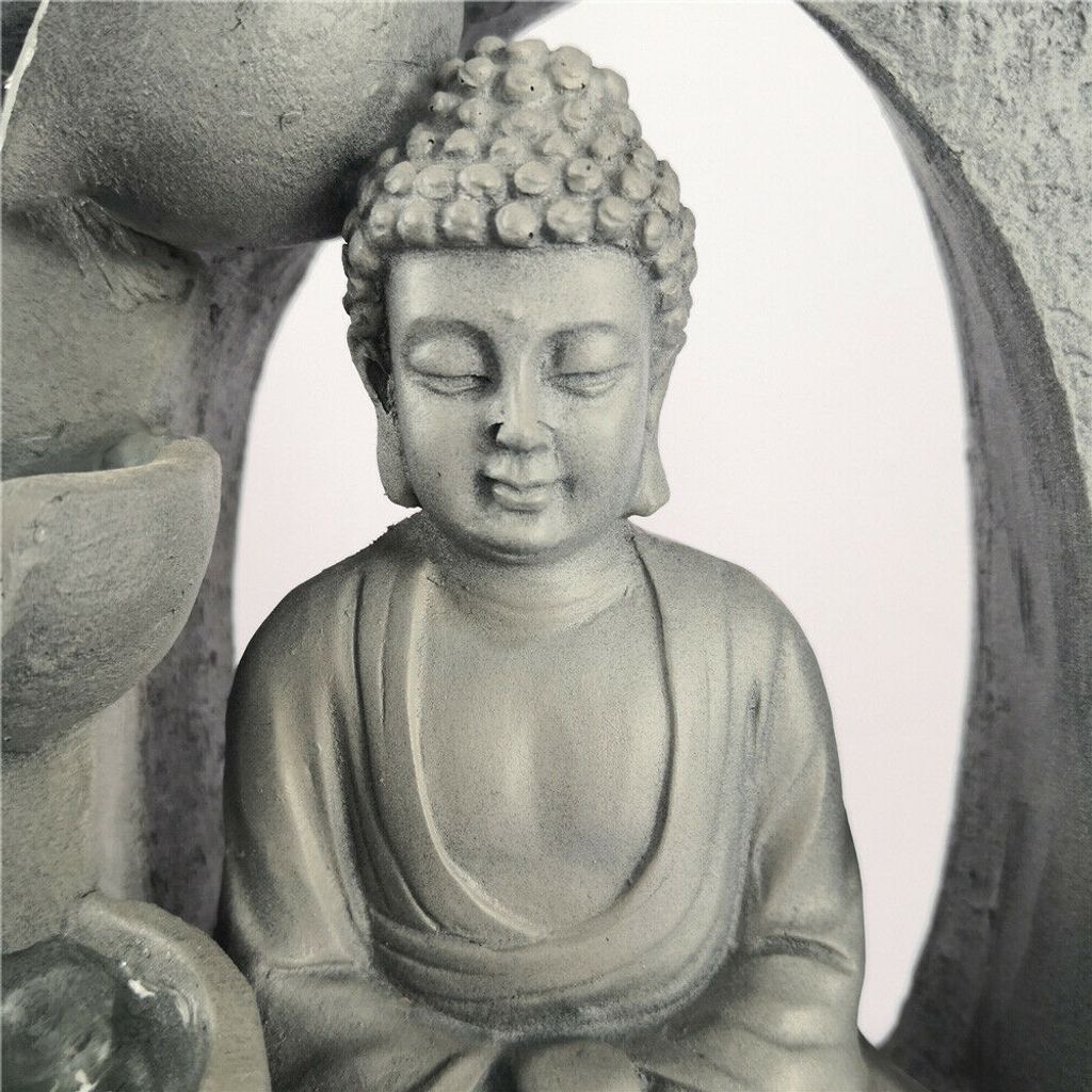 Vnitřní fontána Buddha s čerpadlem a LED osvětlením LED Obrázek produktu 6