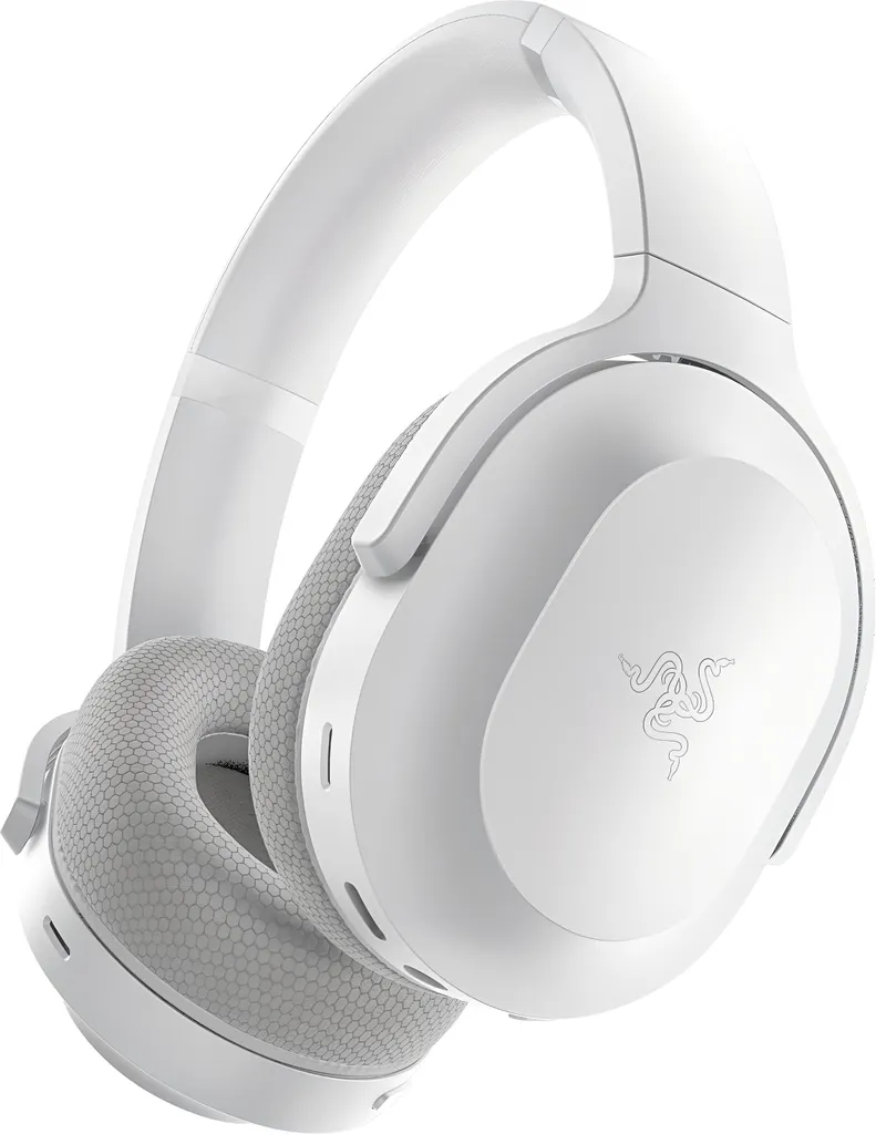 Razer Barracuda Mercury Blanc avec Micro Anti-Bruit et Son TriForce 50mm