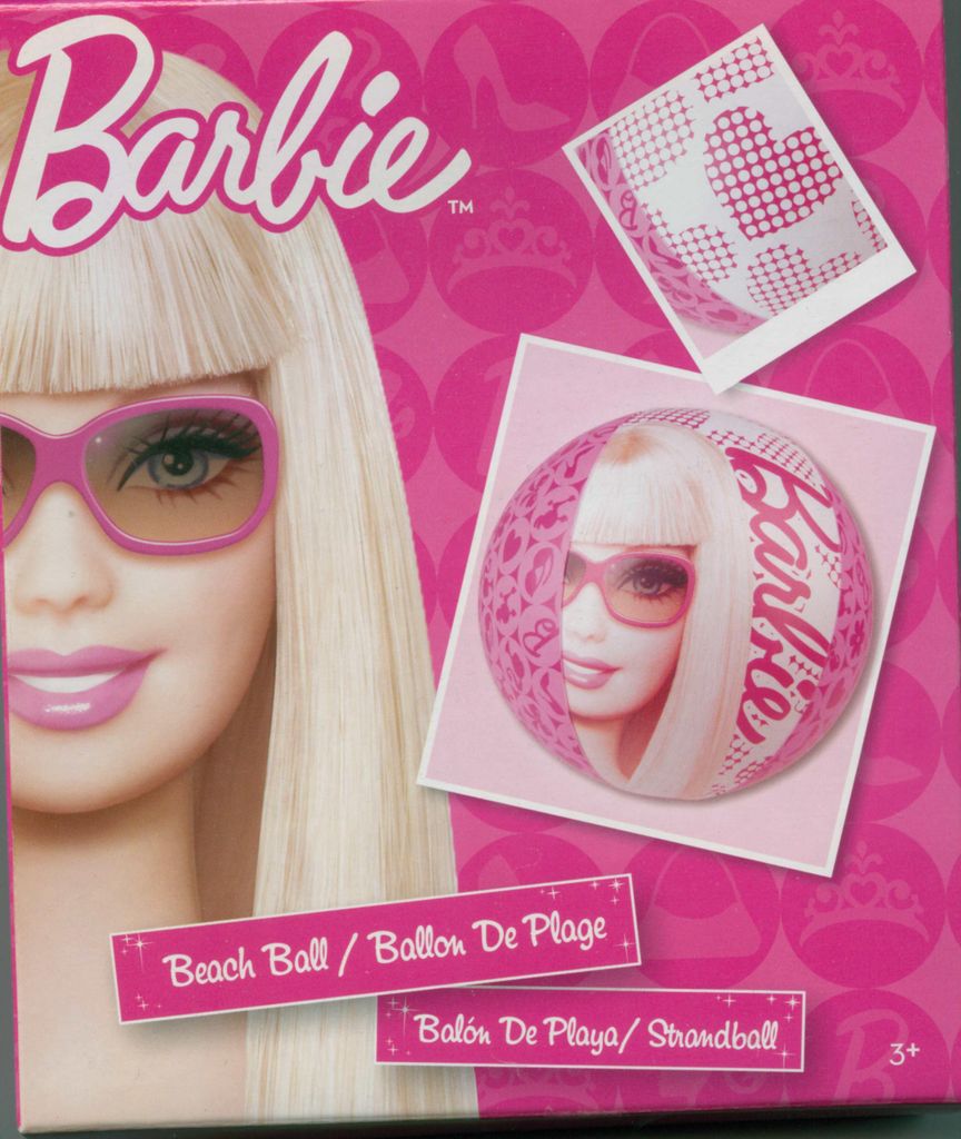 Barbie Strandball / Wasserball Ø51 cm Produktbild 