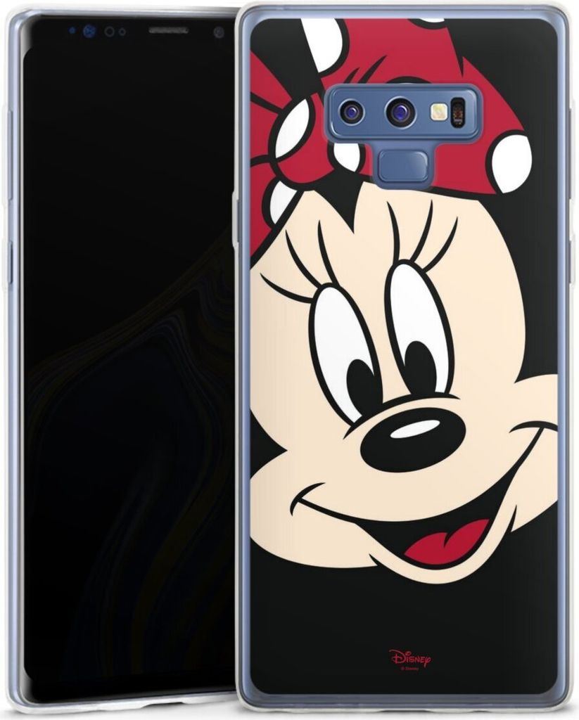 DeinDesign Slim Hülle für Samsung Galaxy Note 9 Silikon Case Ultra Dünn Handyhülle Disney Minnie Mouse Offizielles Lizenzprodukt