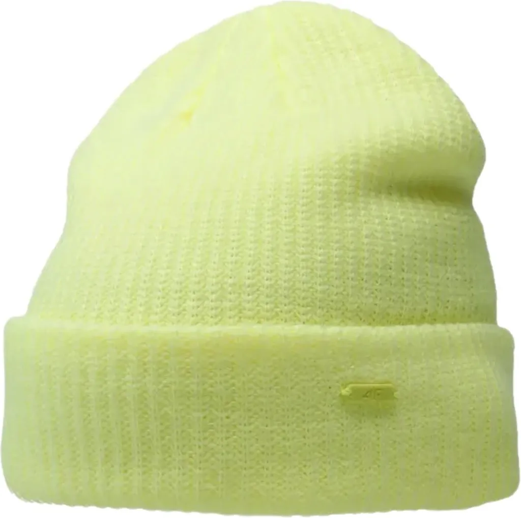 Cappello invernale da donna 4F, neon, taglia M