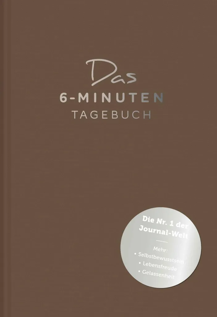 Moins de Stress avec le Journal de 6 Minutes : Votre Guide de Bonheur