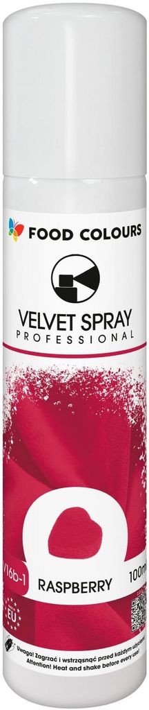 Zamsz w Sprayu Velvet Spray 100ml Malinowy Raspberry - Zdjęcie produktu 
