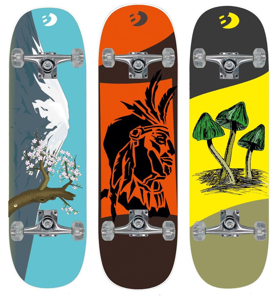 Best Sporting Skateboard Arts tavola completa, capacità di Immagine del prodotto 