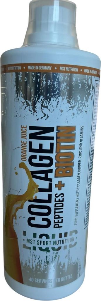 MST - Collagen Peptides Konzentrat 1 Liter - Orange Juice