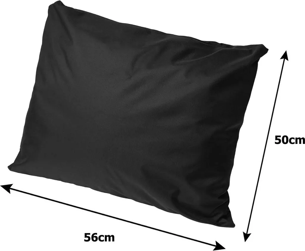 Fodera Per Cuscino Rettangolare In Velluto Con Lettere Inglesi Nere - 50x70 Cm - Con Cerniera Invisibile - Per Divano, Soggiorno E Camera Da Letto