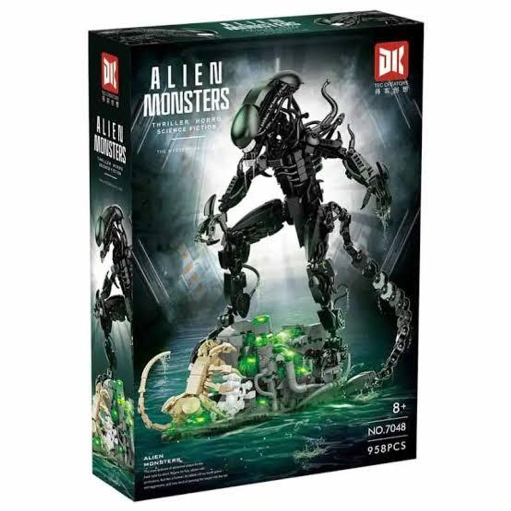 DK 7048 Mostri alieni illuminati – 958 pezzi – Figura di Immagine del prodotto 
