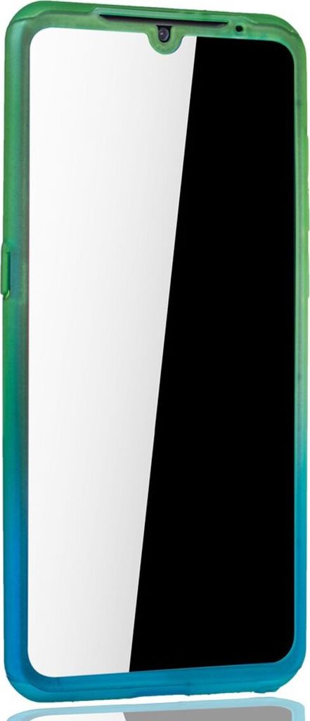 Handyhülle Schutzhülle für Xiaomi Mi 9 Full Case Cover Displayschutz 360 Blau