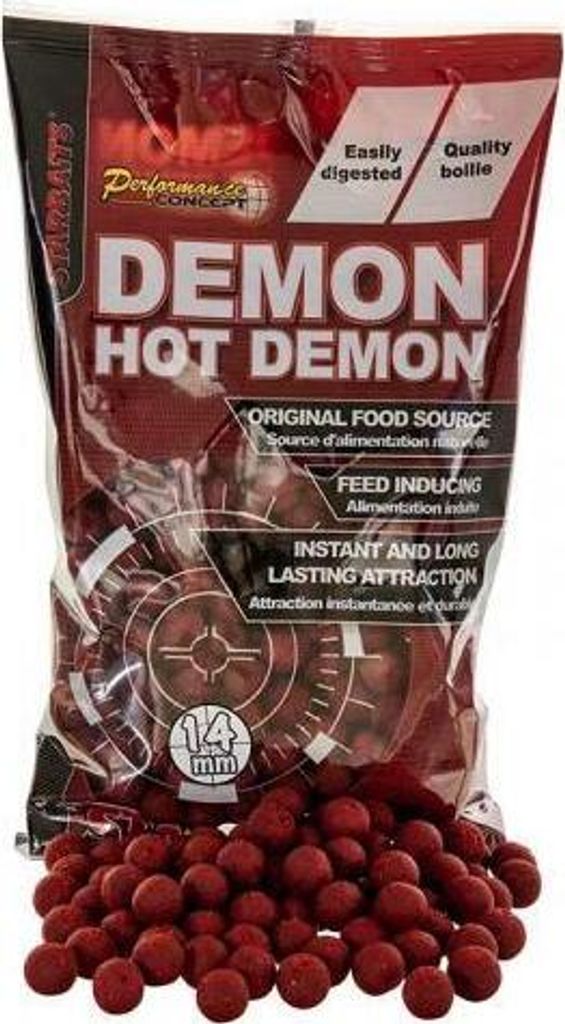 Starbaits Performance Concept Demon Hot Demon Boilies 2 kg - 20 mm