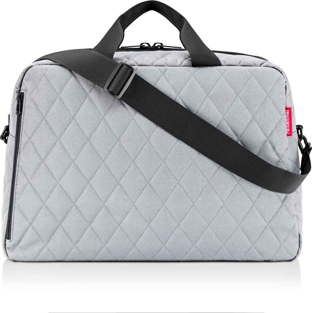 reisenthel duffelbag M rhombus light grey Produktbild 