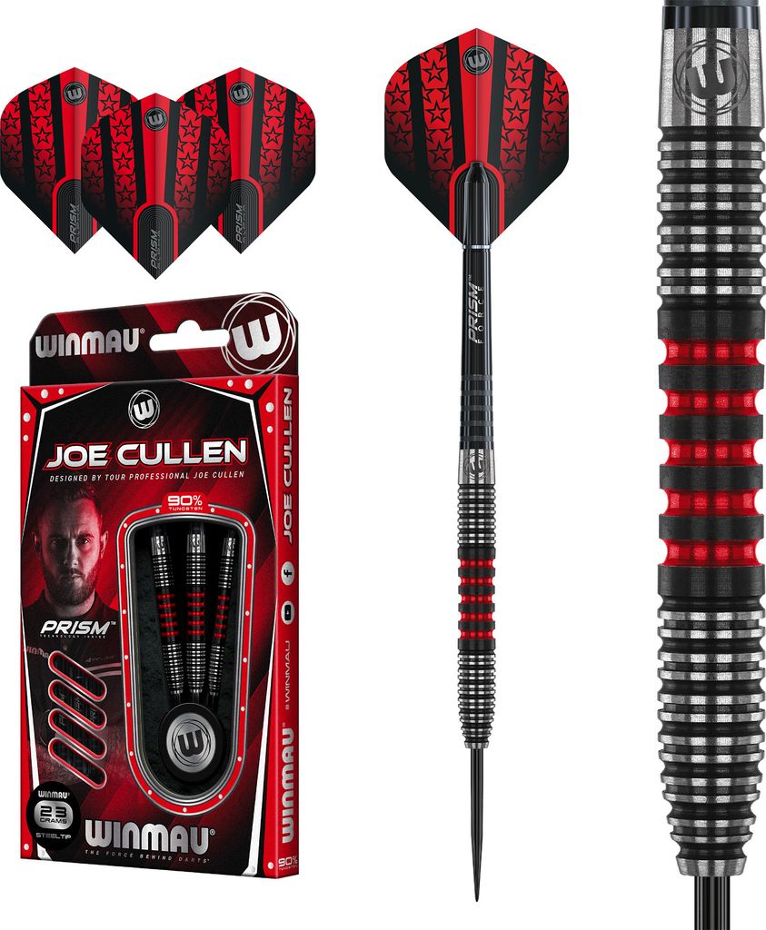 Steeldart Dartpfeile Winmau Joe Cullen 23g