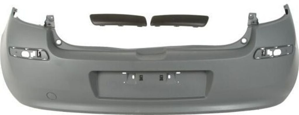 BLIC Heckstoßstange Stoßfänger Hinten für RENAULT Clio III Schrägheck (BR0/1, CR0/1) CLIO Grandtour (KR0/1) Clio III Kastenwagen (SB, SR)