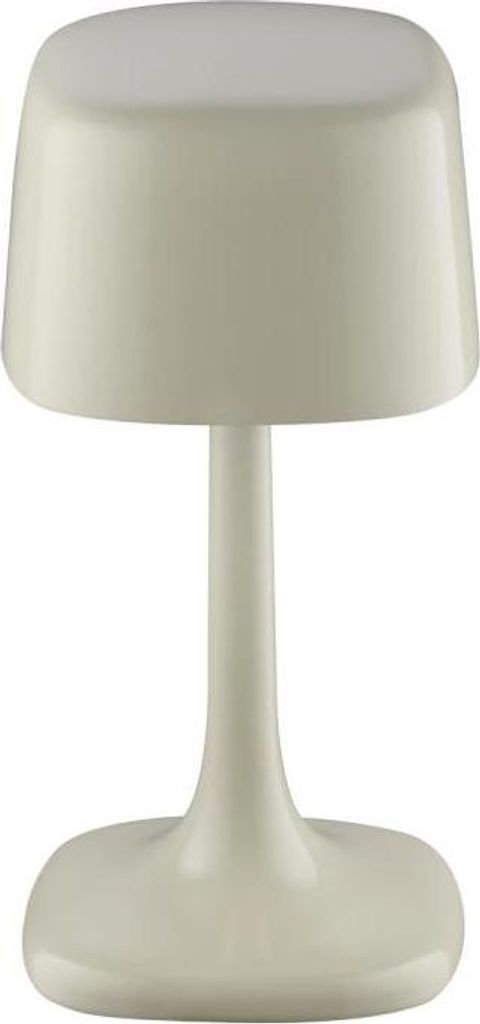 APS 17122 Akku-Tischleuchte SOHO, Aludruckguss, 10,5 x 10,5 cm, Höhe 21,5 cm, dimmbar, inkl. Ladestation und Fernbedienung, glossy cashmere