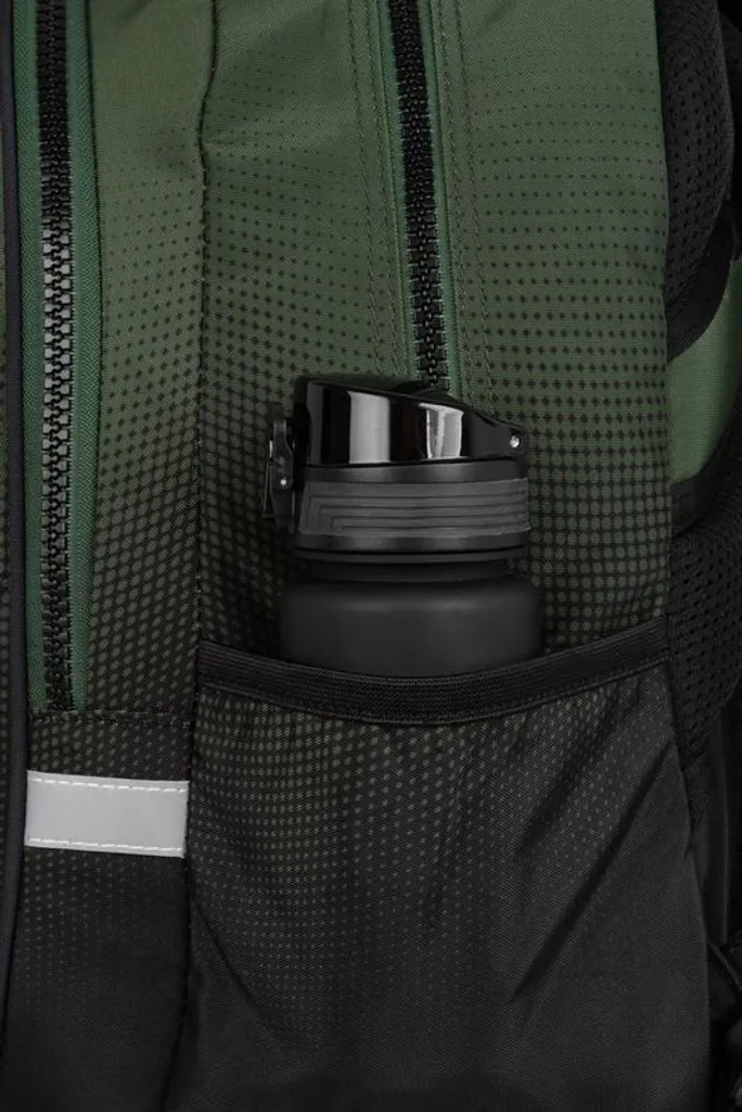 Sac à dos scolaire CoolPack Factor Gradient Grass - Volume 29L Ergonomique