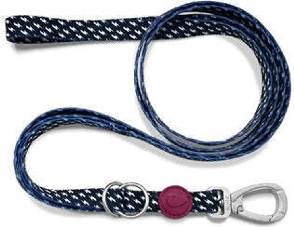 Guinzaglio Morso Power Flow Nero Riciclato - Qualità Artigianale Italiana