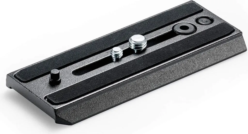 Semelle Vidéo Longue 500PLONG Manfrotto pour Équilibrage de Caméra