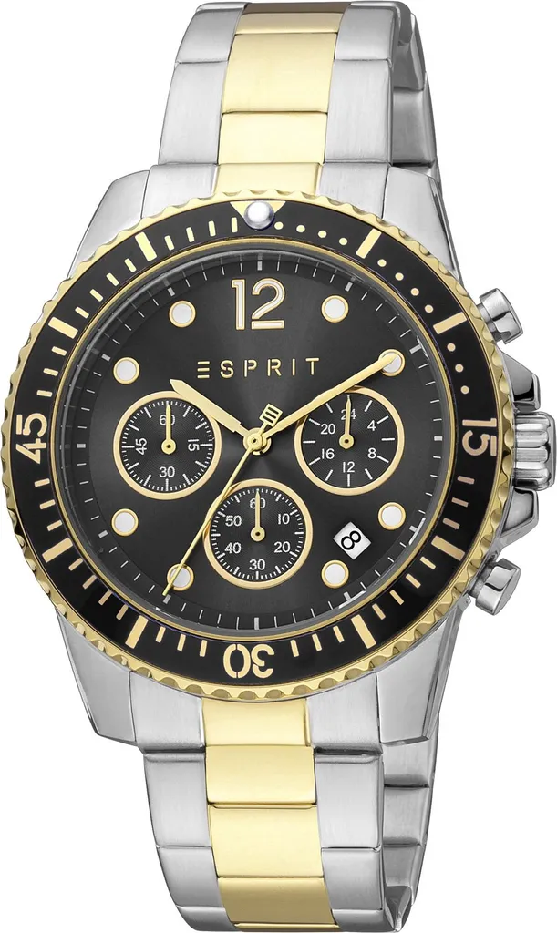 Montre Homme Robuste Esprit - Finition Anti-Rayures et Acier Durable