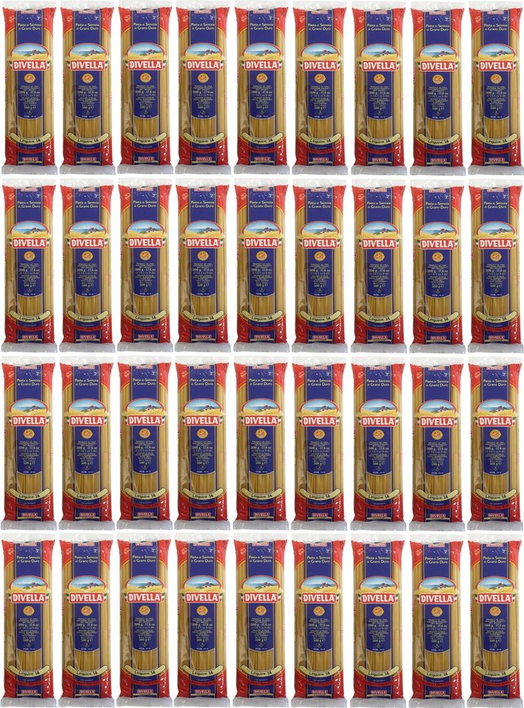 Nudeln, Pasta Divella Linguine 14 (36 X 500g) - Produktbild 