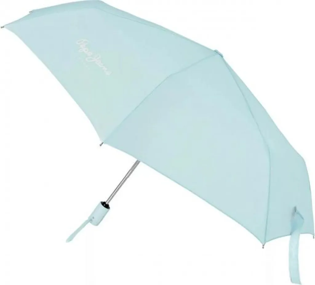 Pepe Jeans Ombrello Pieghevole Automatico 74685PS Azzurro Chiaro