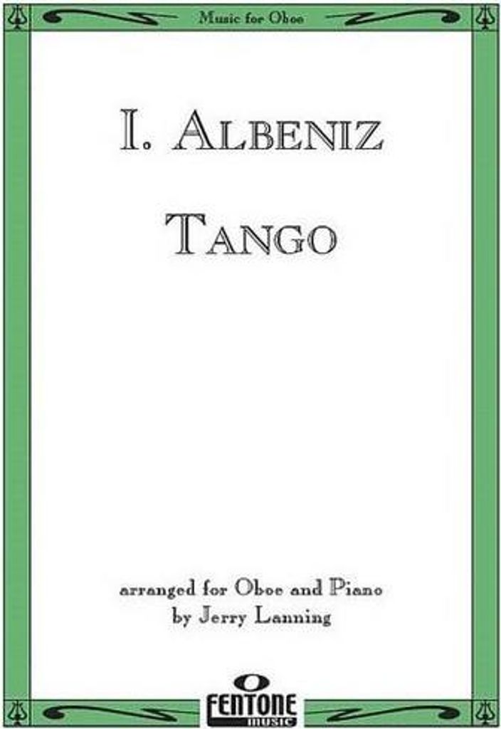 Tangofor oboe and piano
