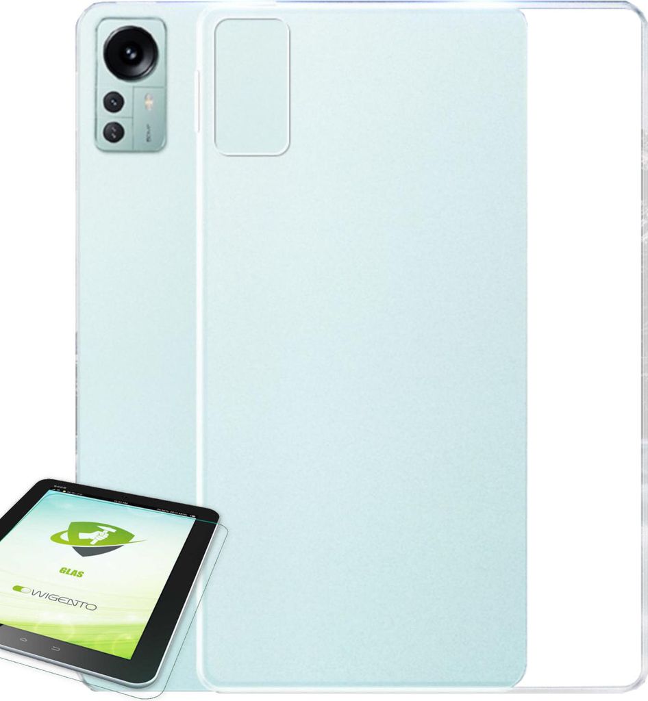 Für Xiaomi Mi Pad 5 Pro 12.4 2022 Transparent Hülle Tablet Tasche Cover + H9 Hart Glas