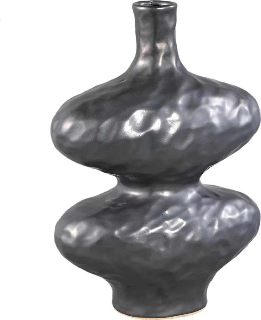 PTMD - Chelsean Vase - Schwarz - 28x16x40cm