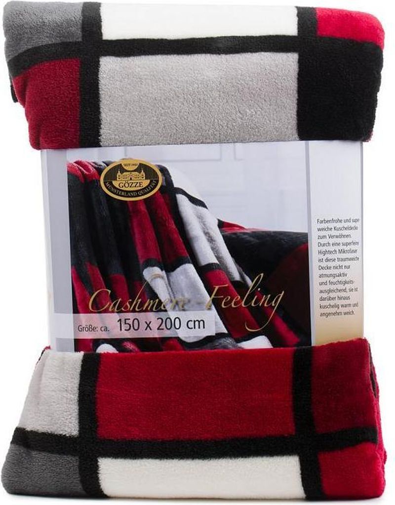 Wohndecke Cashmere-Feeling Antigua W.F.Gözze