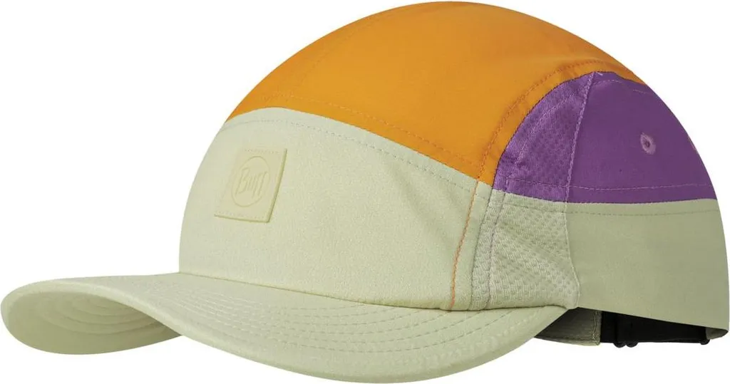 Casquette de sport 5 panneaux BUFF Go Cap Vert Taille L/XL Respirante