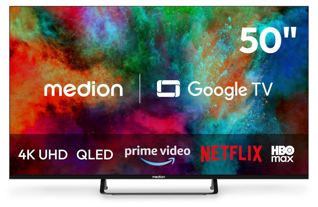 MEDION 125,7 cm (50 Zoll) Fernseher 4K Smart TV - MD 850701 Produktbild 