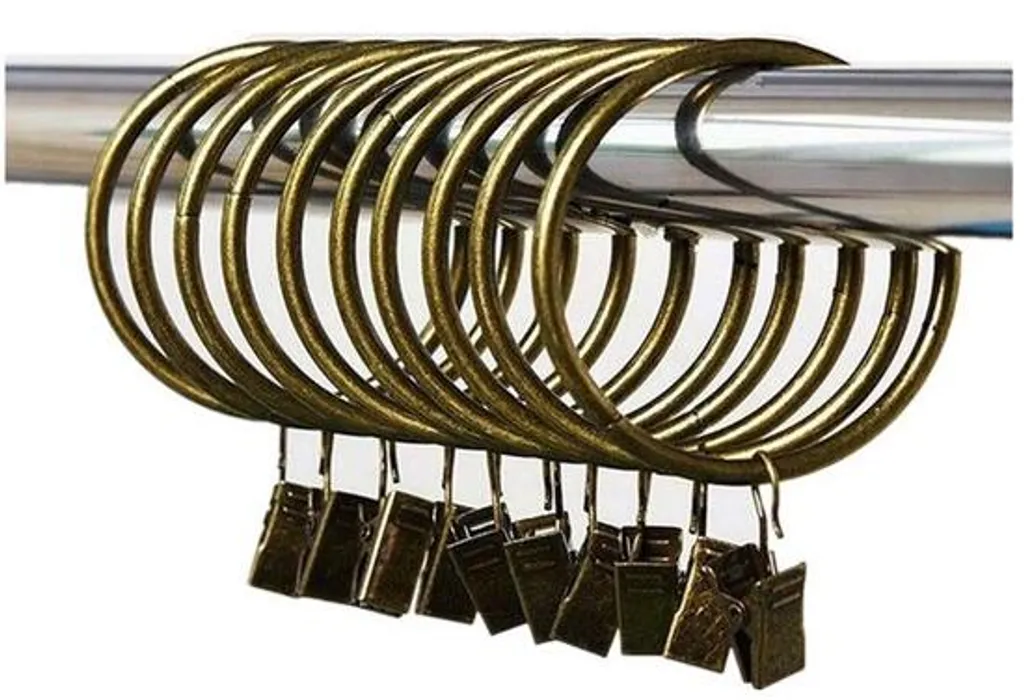 Cercles en métal bronze 55 mm pour attrape-rêves et DIY - 30 unités