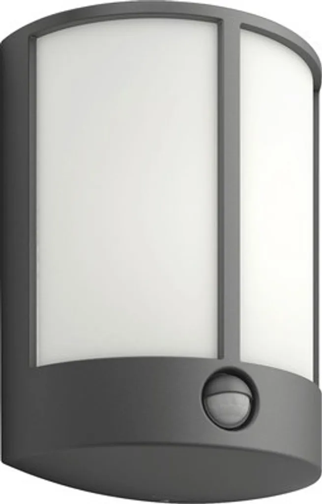 Applique Murale Extérieure LED avec Détecteur Philips Stock Anthracite - 2