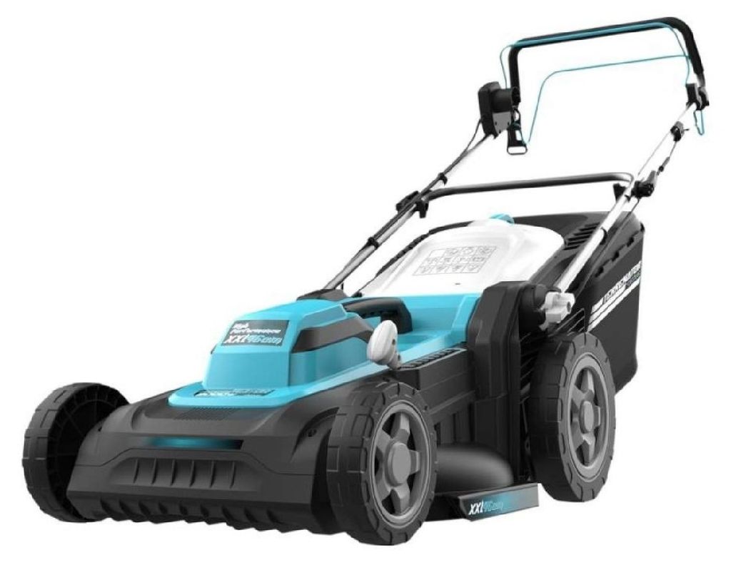 Tondeuse à gazon filaire de 2000 W. Largeur de coupe 46 cm. Image du produit 