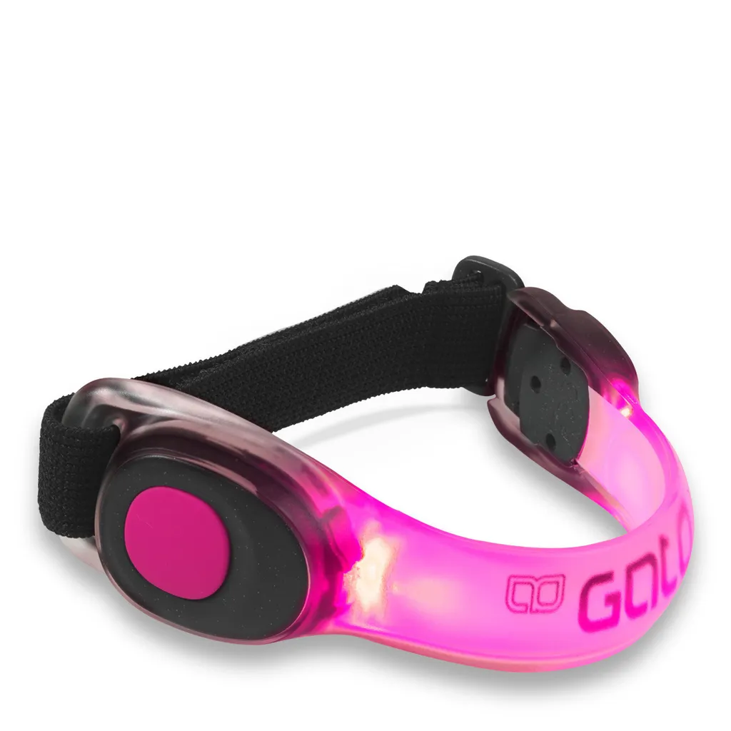 Gato LED Armband Rosa - Luce Braccio per Pendolari e Ciclisti Urbani