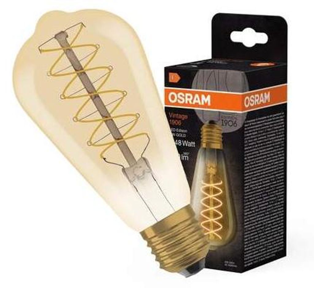 OSRAM Vintage 1906 LED CLASSIC SLIM Filamento 7W 822 Oro Immagine del prodotto 