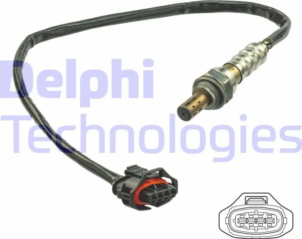 Capteur d'Oxygène Delphi ES21116-12B1 pour Moteur Opel Astra et Vectra