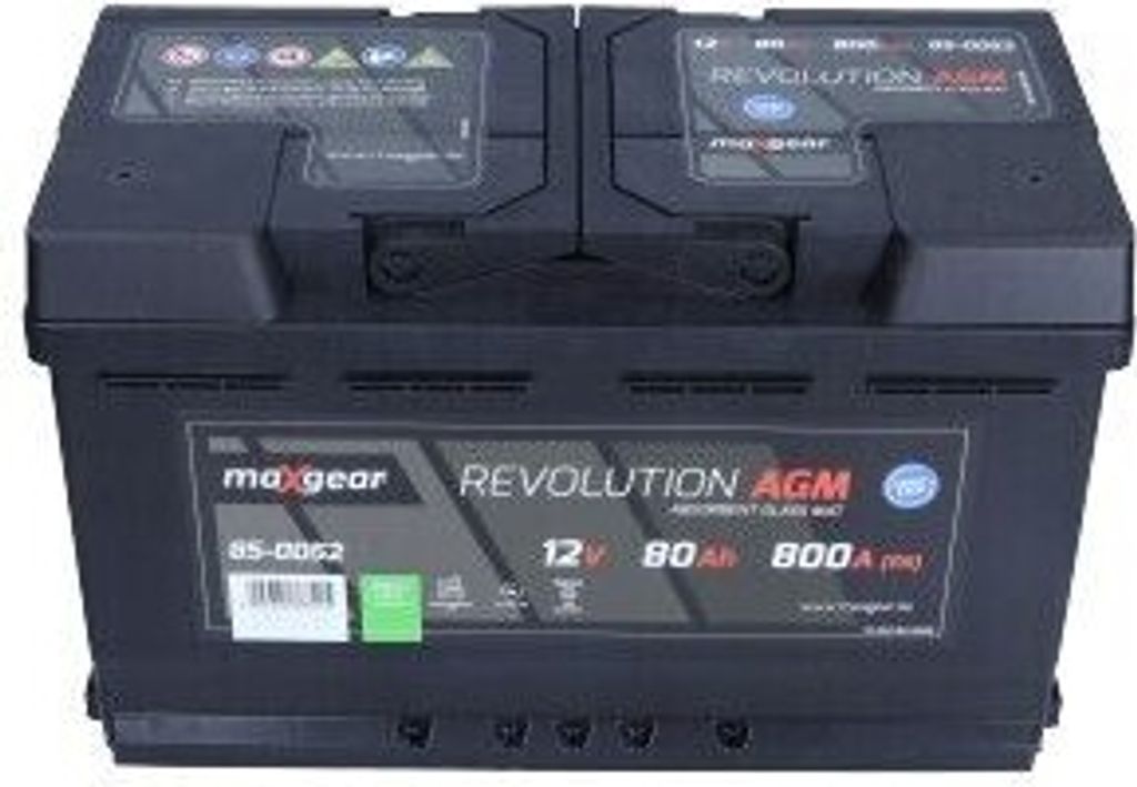 MAXGEAR Starterbatterie 12V 80Ah 800A/EN L4 Batterie