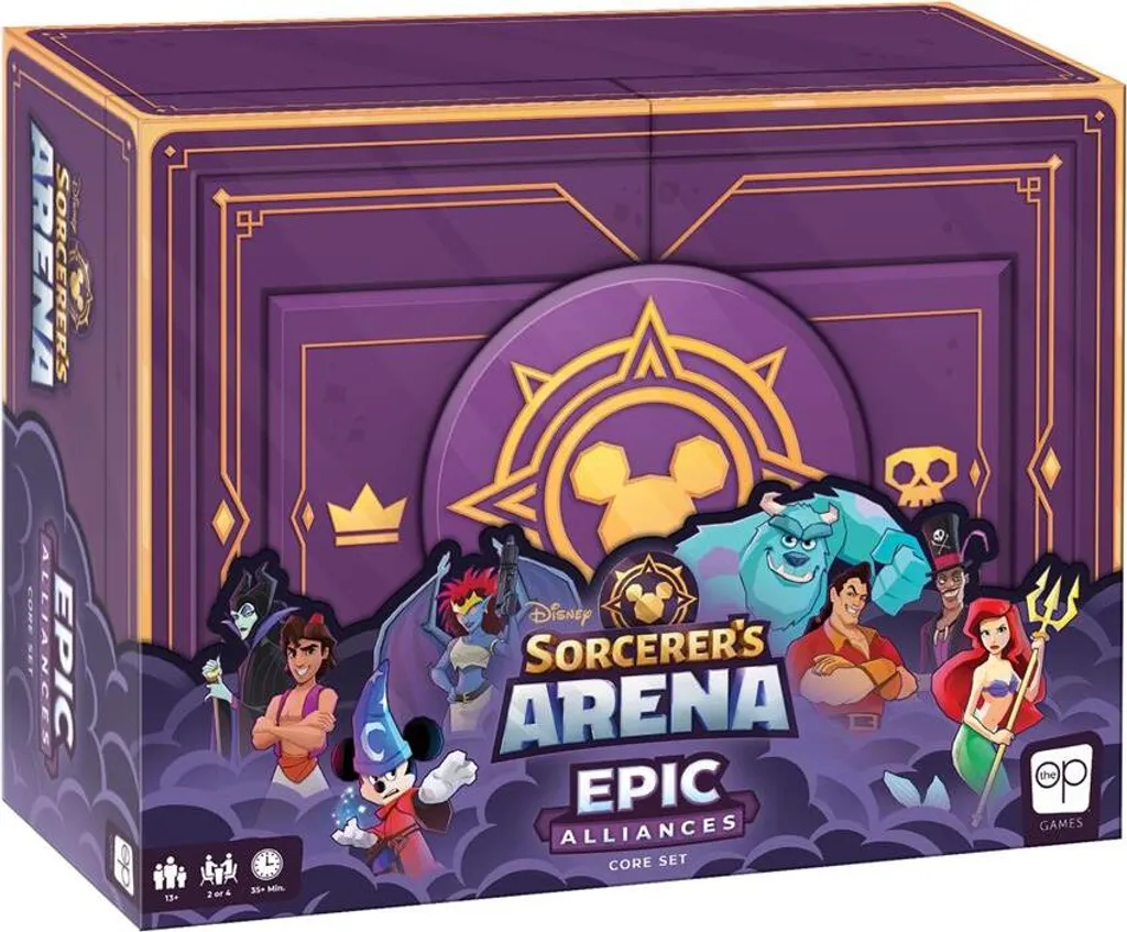 Jeu de Plateau Arène du Sorcier Disney Alliances Épiques Set de Base