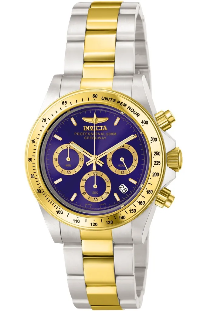 Invicta 3644 Speedway Montre Chronographe Homme en Acier Inoxydable Argent