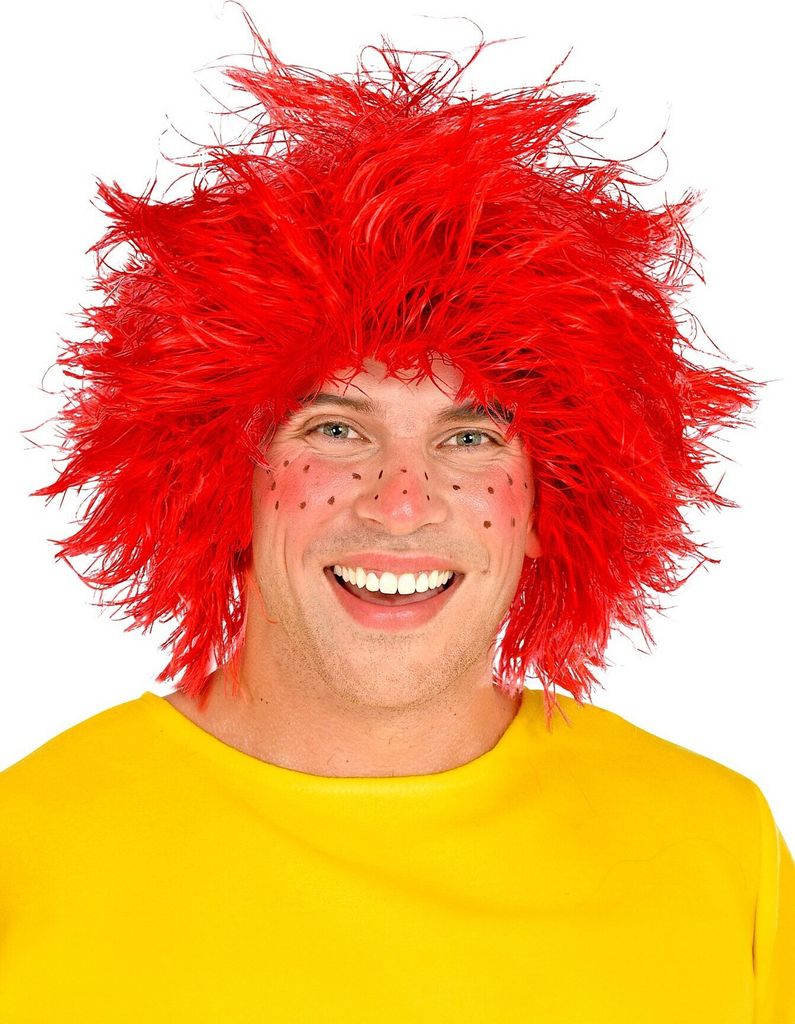 Rote Kobold Perücke - Kostümperücke für Fasching Produktbild 