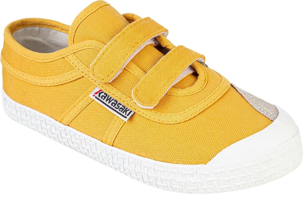 Kawasaki Kinderschuhe Original mit Klettverschluss 5005 Golden Rod 28