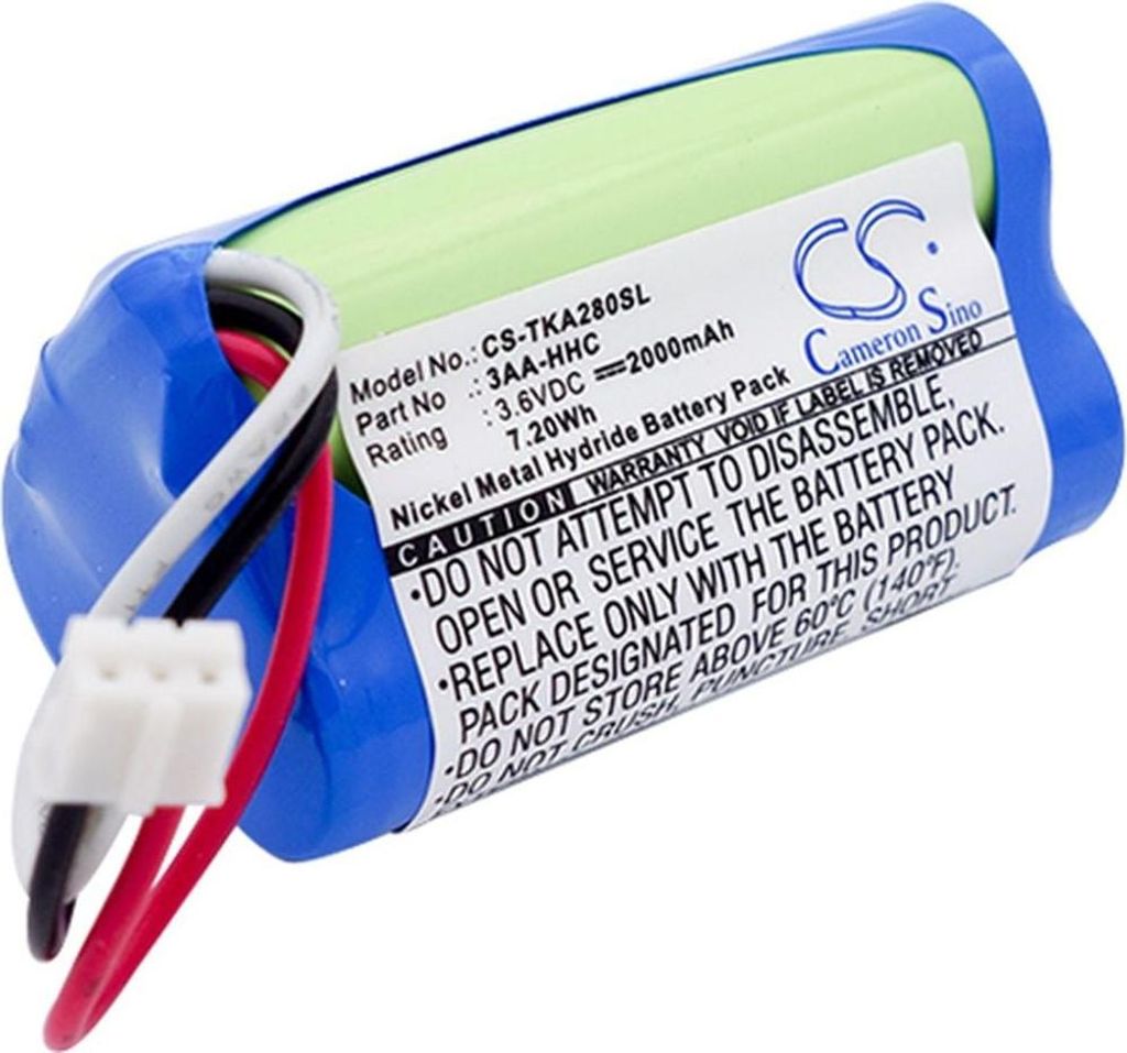 Akku für TDK Life On Record A28, (entspricht TDK 3AA-HHC), 2000mAh