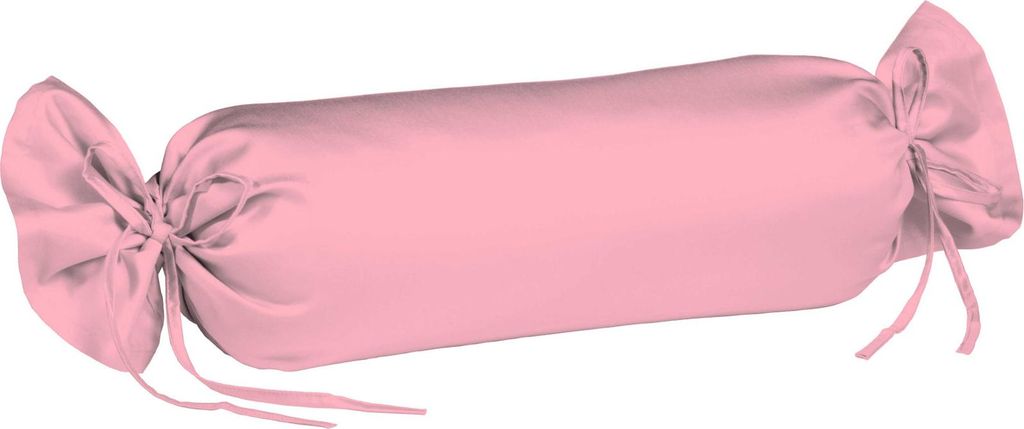 Fleuresse Mako-Satin-Kissenbezug uni colours pink 4070