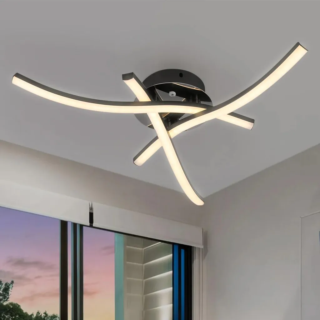 Éclairage LED de plafond modulable pour salle à manger et chambre moderne - 2