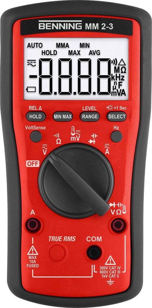 Digital-Multimeter MM 2-3 Benning | 4014651446939