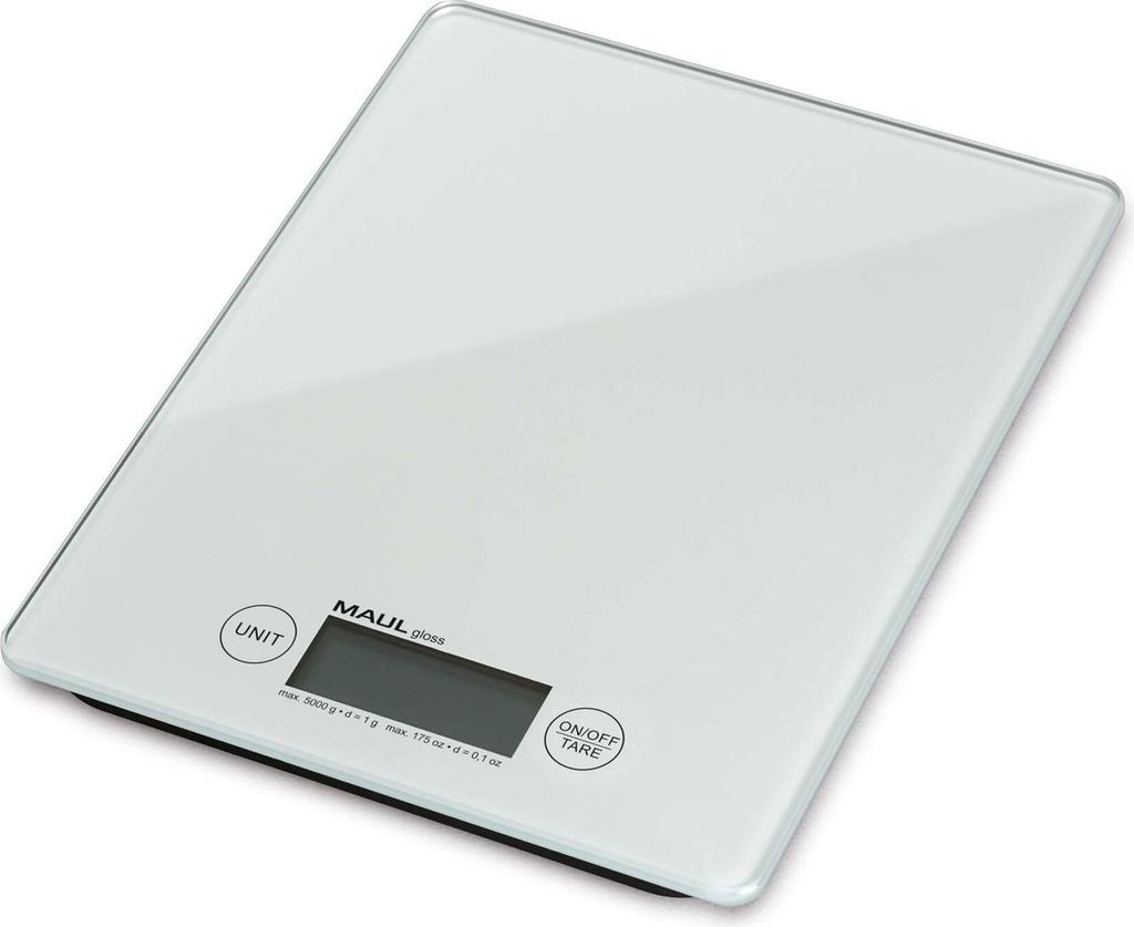 MAUL Briefwaage MAULgloss 5 kg Batterie weiß