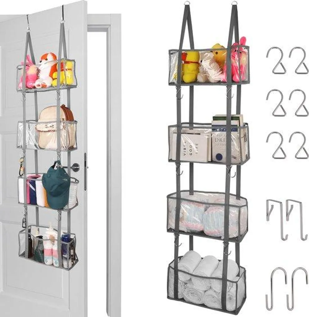 Rangement suspendu pour chambre d'enfant et salle de bain gain de place