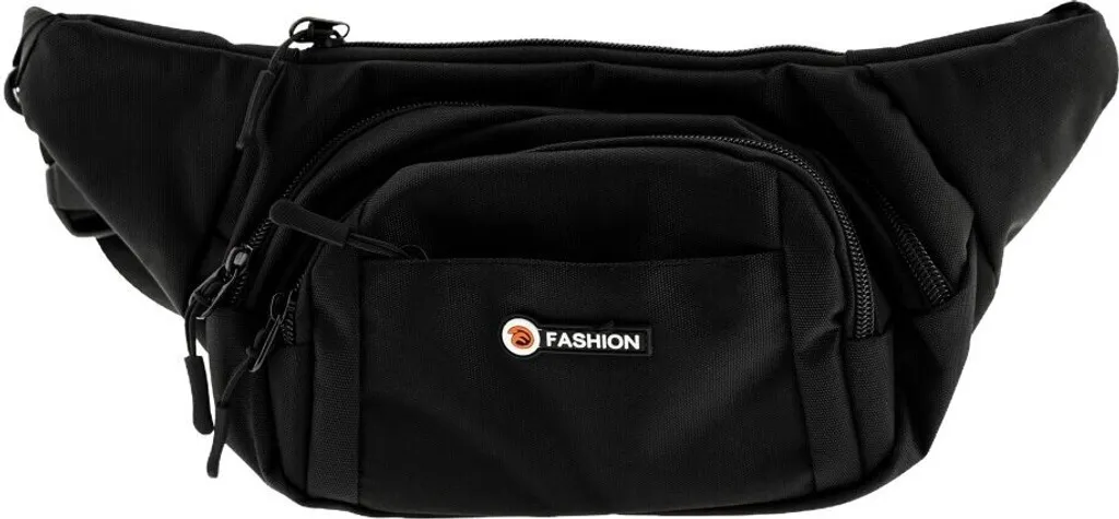Borsa a Tracolla Multitasche Nera - 4 Scomparti per Donna Dinamica